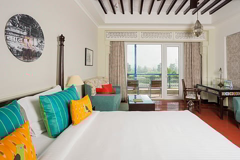 Inside Namaste Dwaar Resort